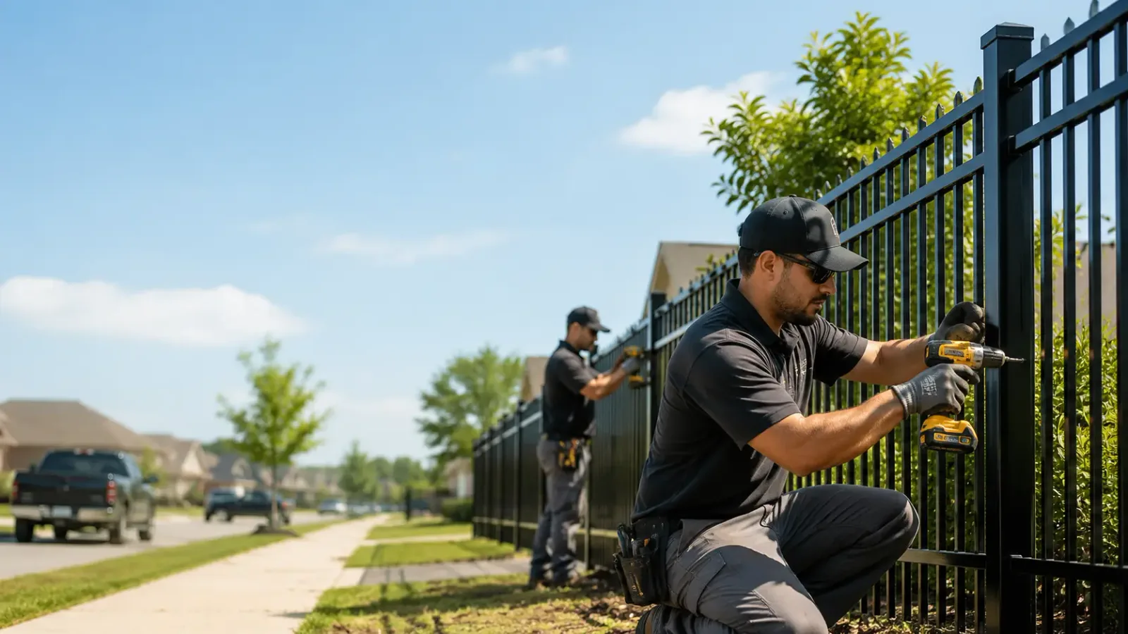 Metal Fence Installation in Ashville, NY